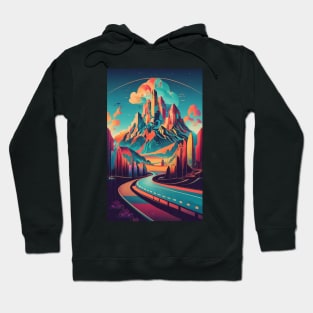 Street and Mountains Hoodie